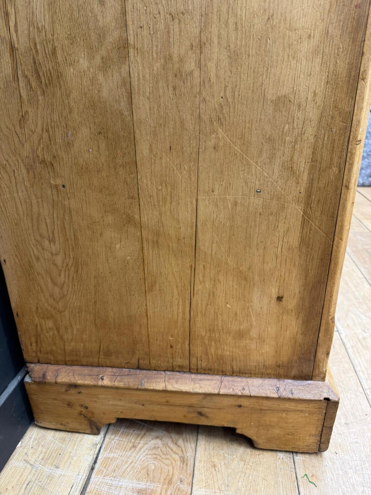 Late Victorian Rustic Pine Chest of Drawers | Antique Farmhouse Bedroom Storage