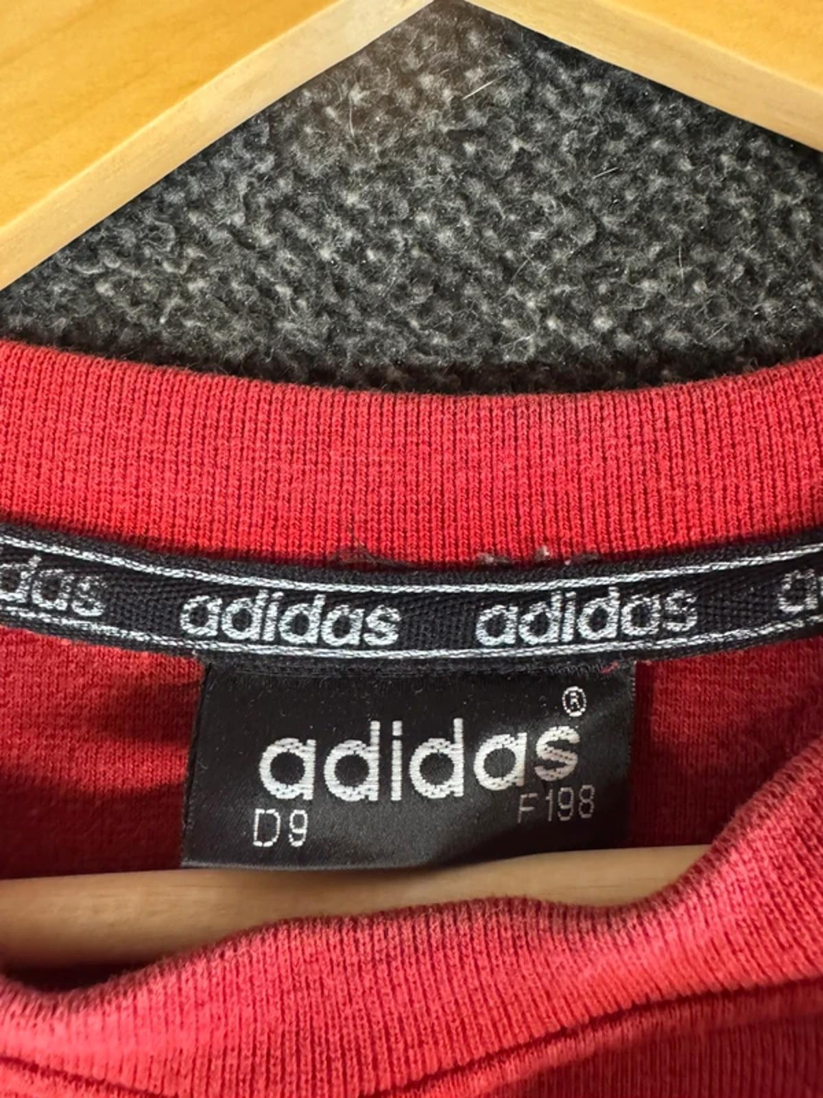 Original late 1980s early 90s Vintage Adidas men’s jumper sweatshirt Top XL