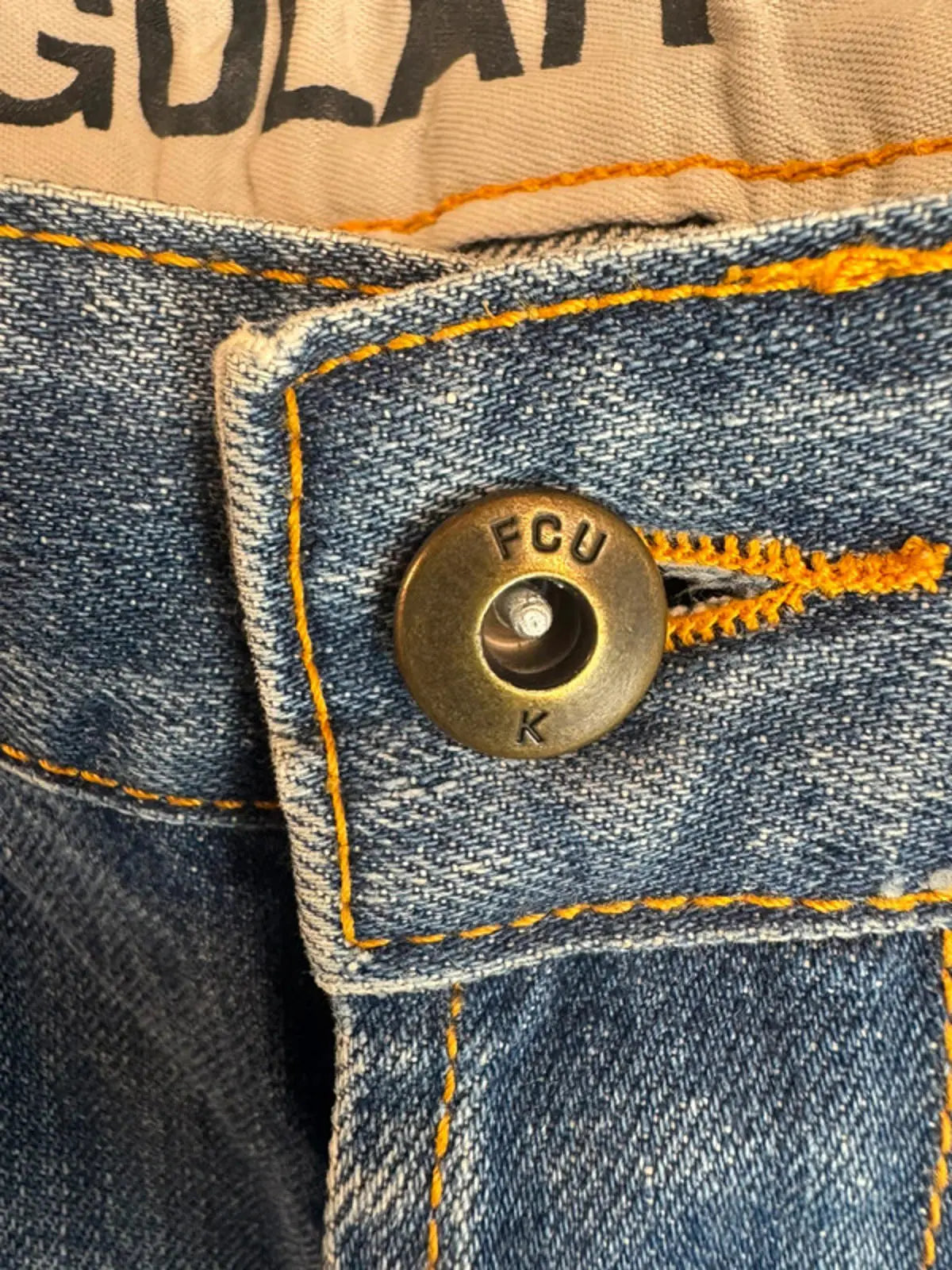 Vintage pair of men’s Y2K FCUK Jeans 36x34 FCUK