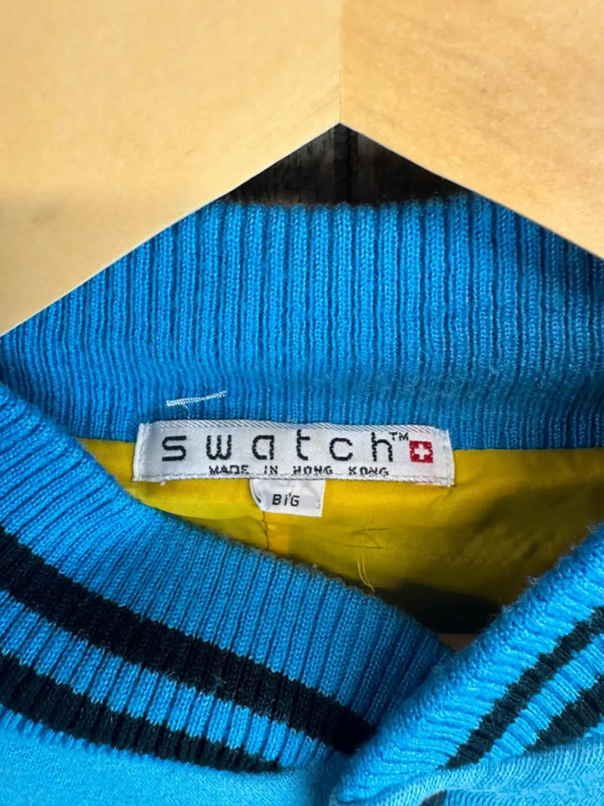 Rare Original 1990s Swatch watch Jacket Coat mens Small , women’s 8/10 Swatch