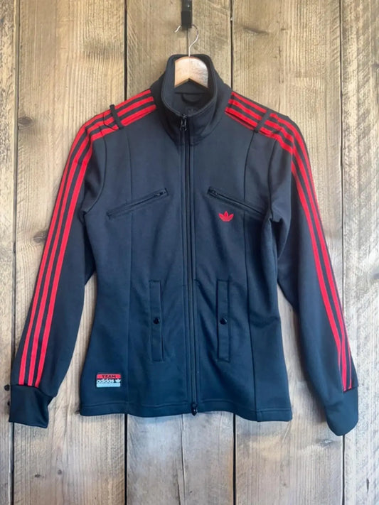 Vintage Team Adidas Originals Women’sTracksuit Top / Jacket Size 10 Small #362