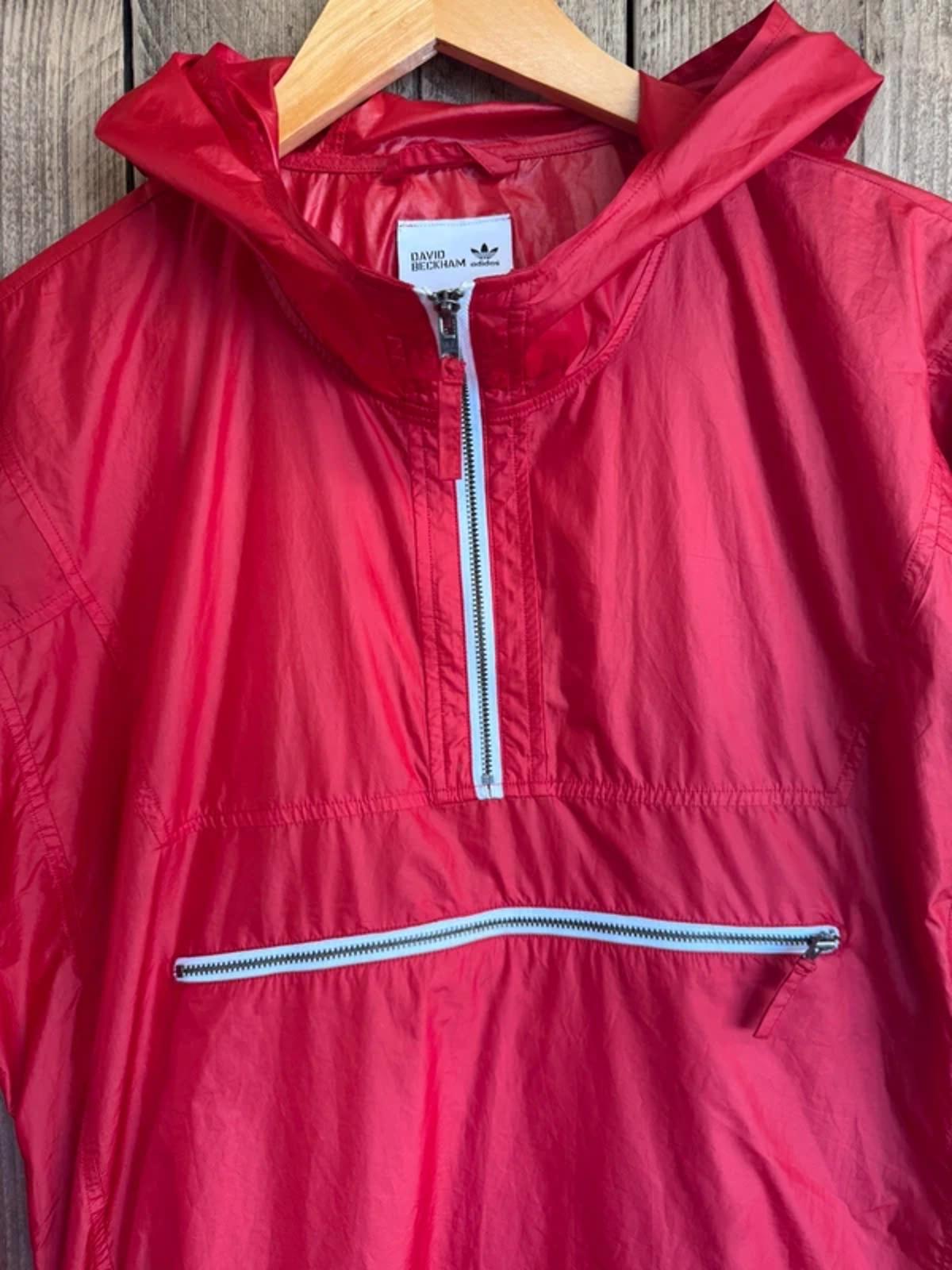 Vintage Adidas David Beckham jacket by J.Bond Windbreaker Coat Medium #305