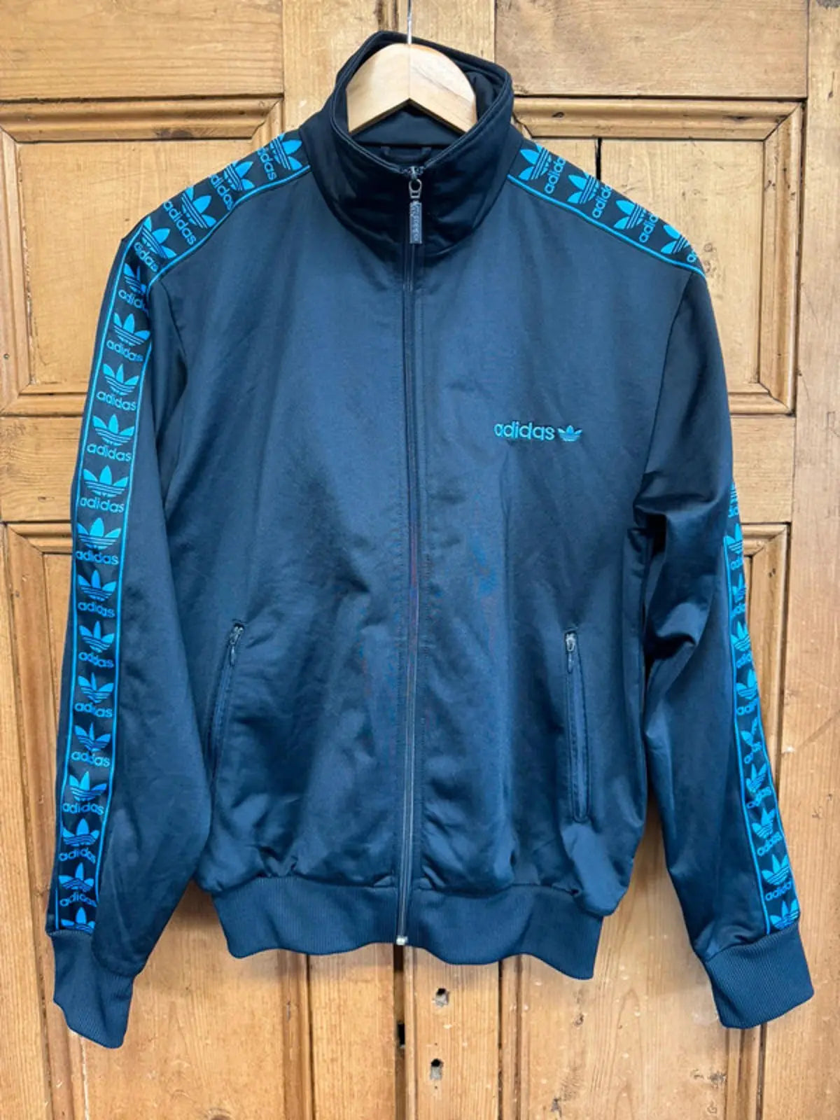 Men’s Vintage Adidas Tracksuit Top Originals Medium Trefoil adidas