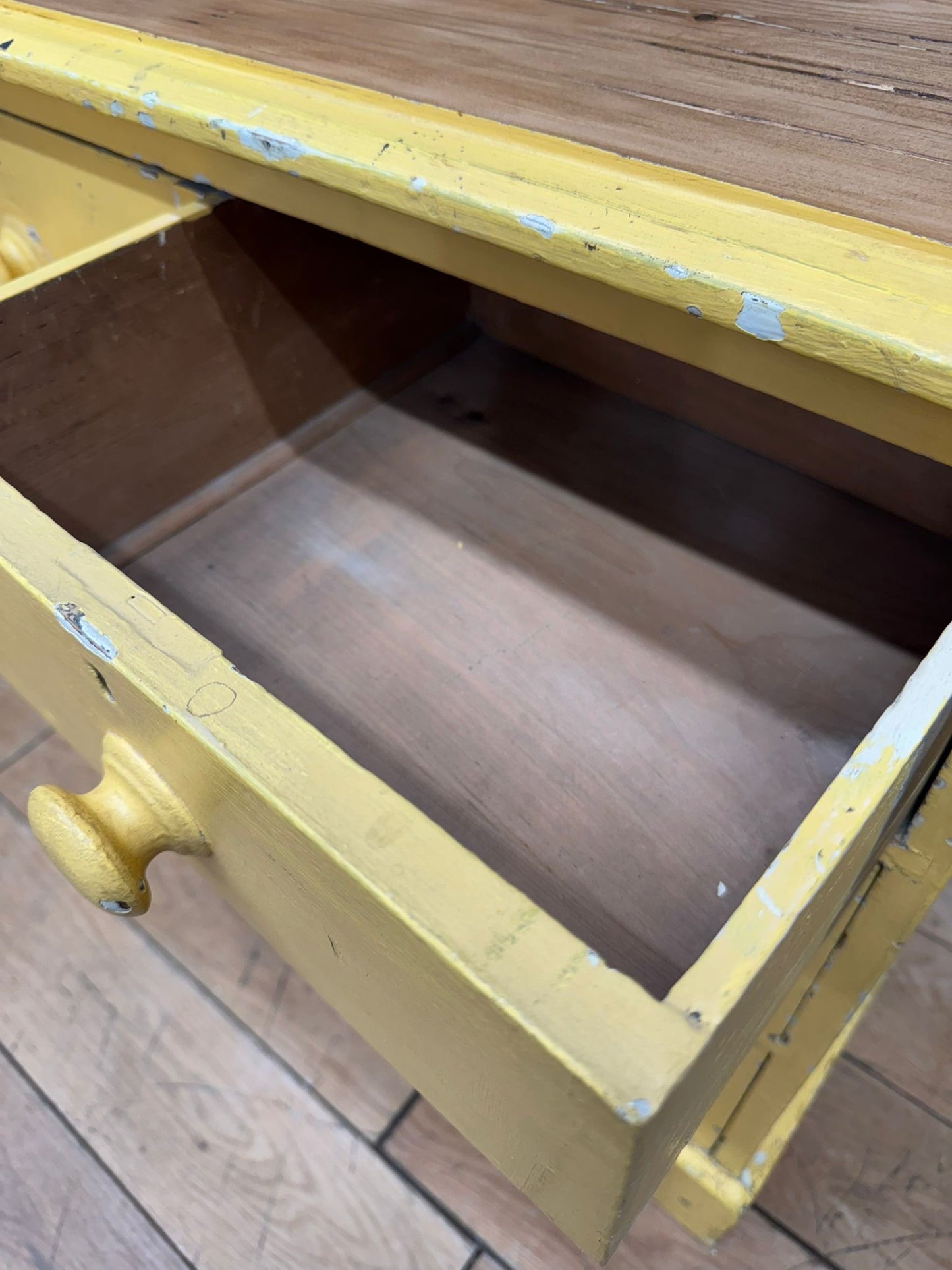 Antique Yellow Pine Chest of Drawers  – Farmhouse Bedroom Storage -Sink Stand