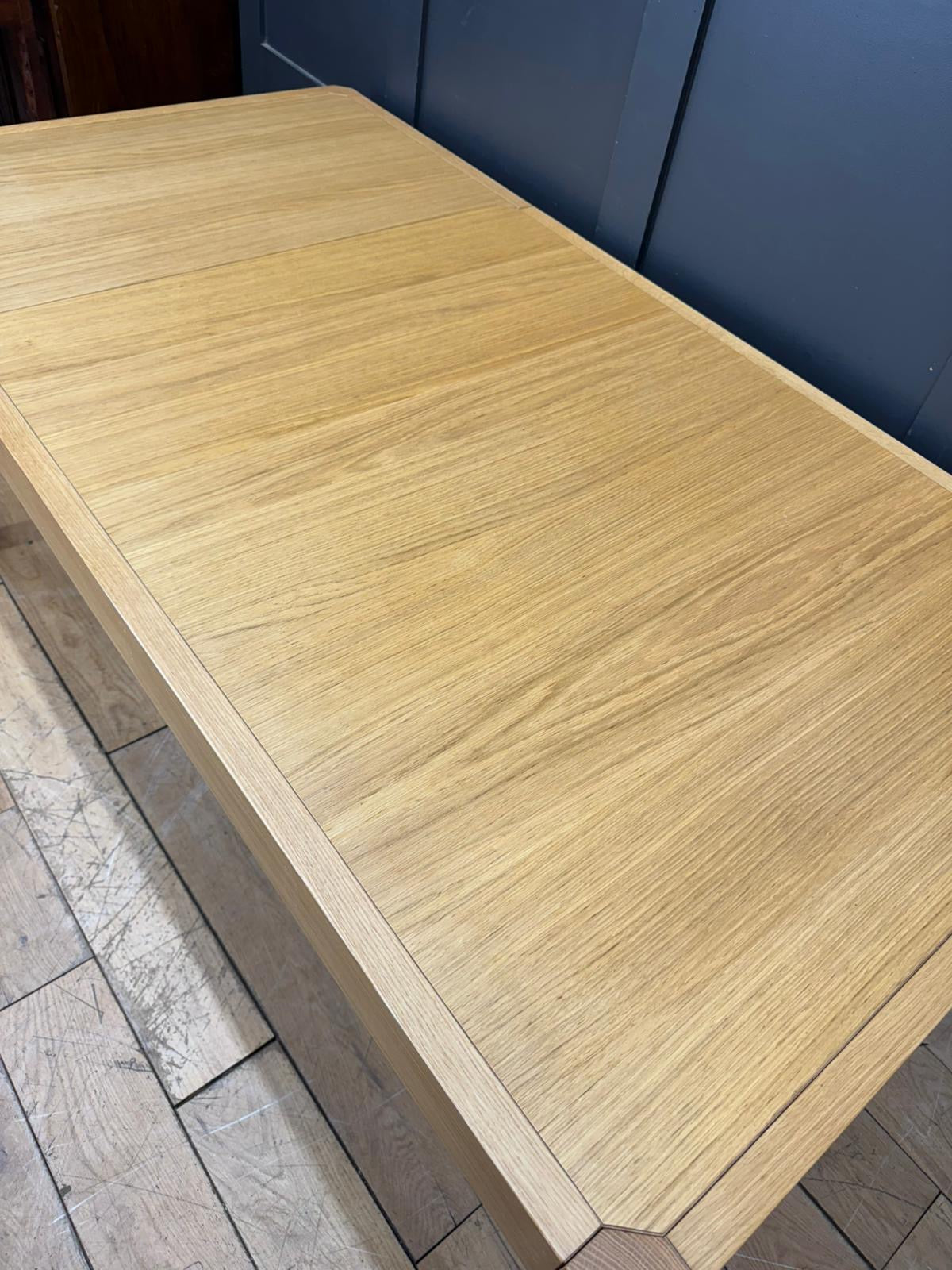 Ercol Ella Oak Extending Dining Table / Kitchen Table Desk