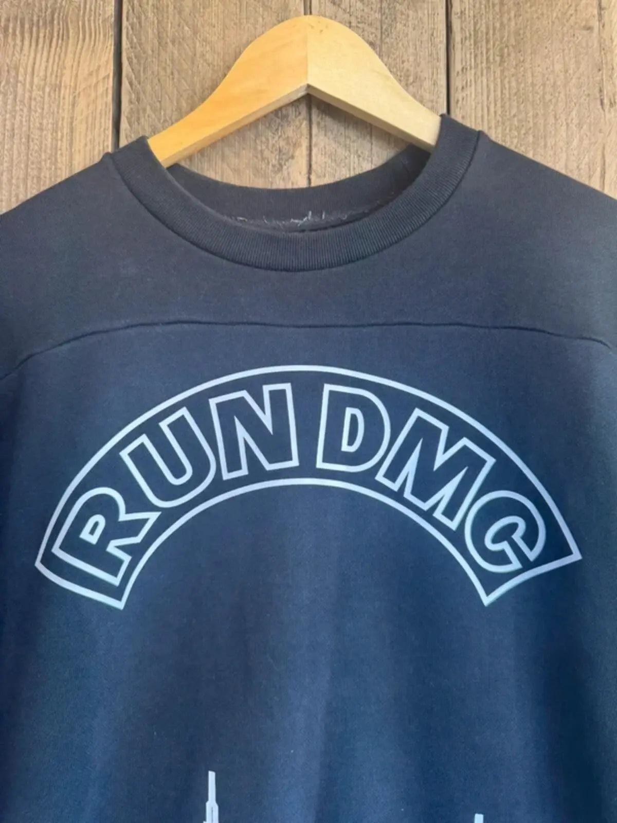 Vintage Adidas Originals Run DMC Jumper Sweatshirt Medium #363