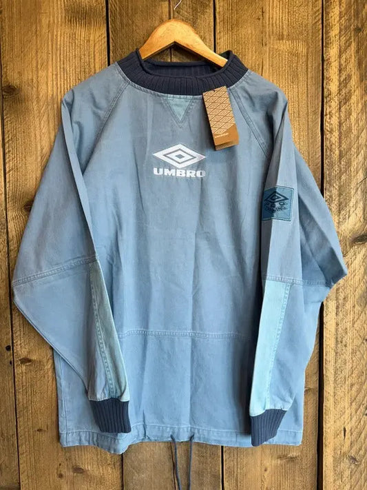Vintage Umbro Drill Top Jumper Medium Brand New Oasis Maine Road #407