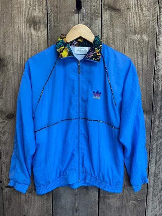 Vintage 1980s Women’s Adidas Shell Suit Tracksuit Top medium 10/12