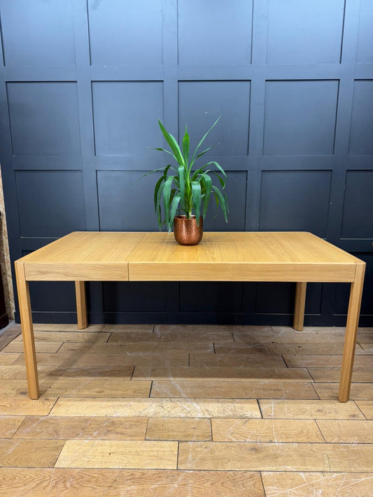 Ercol Ella Oak Extending Dining Table / Kitchen Table Desk