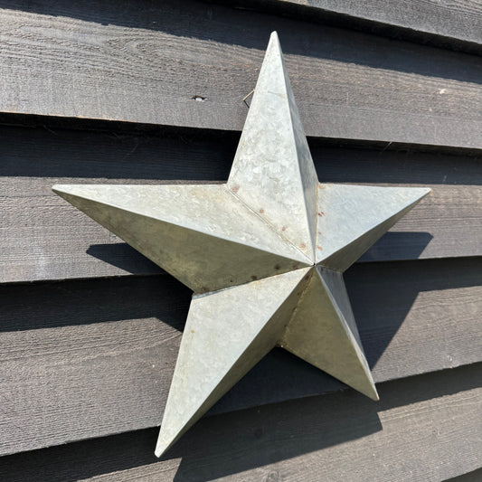 Large Armish Barn Steel Star
