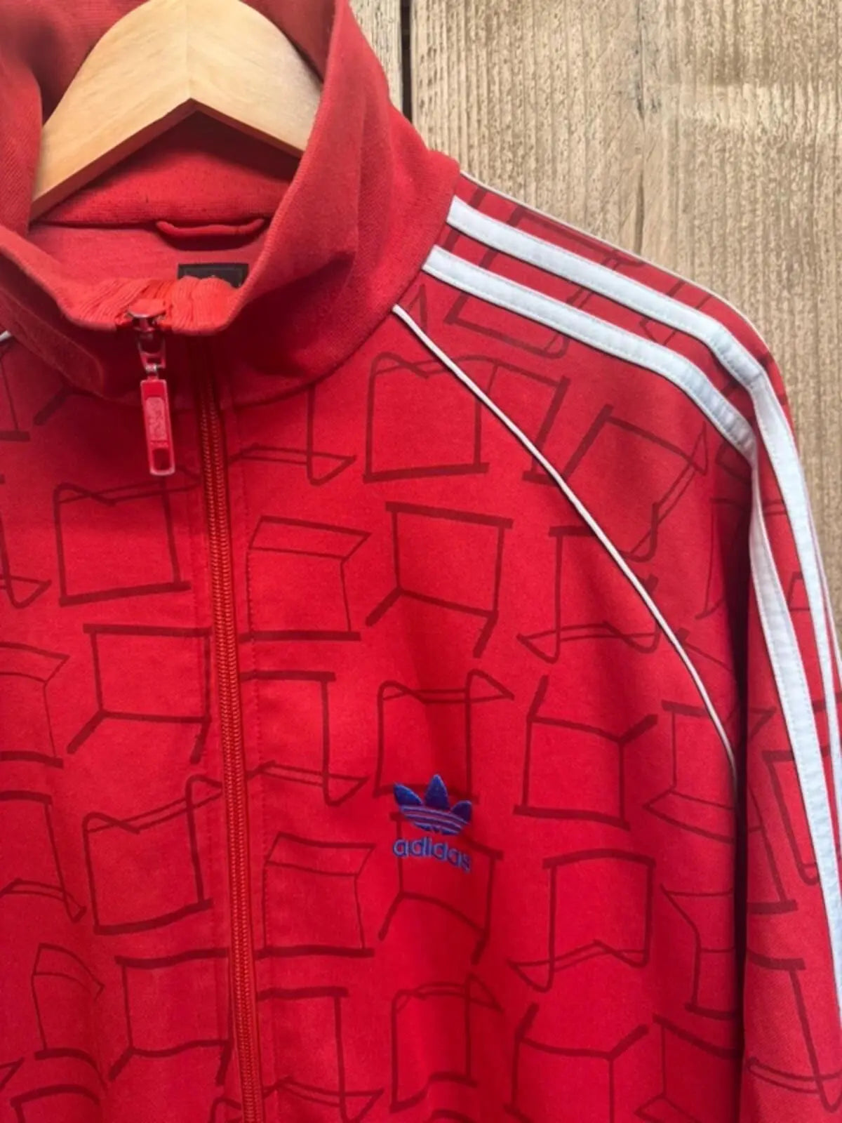 Vintage Adidas Originals USA Tracksuit Top XL Retro #345 adidas