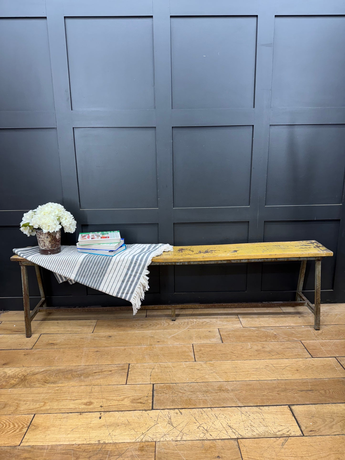 Kitchen Bench Seat / Industrial Bench / Hallway Seating / Rustic Furniture CC