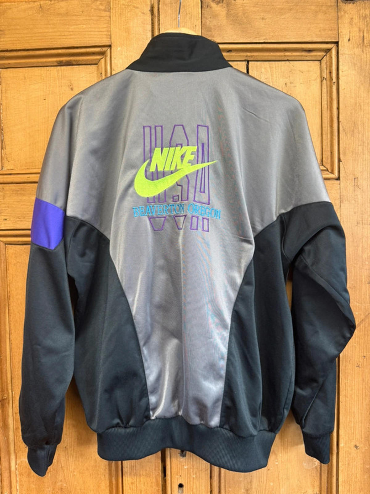 Vintage Original 1980s Nike Tracksuit Top Jumper Sweater