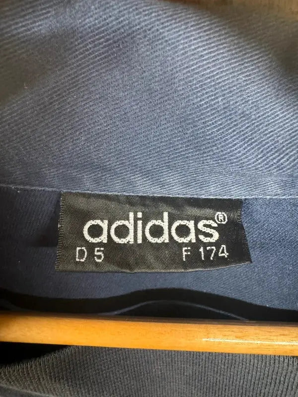 Vintage 90s Adidas Drill Top Tracksuit Jumper Retro Indie Britpop Oasis Large #612