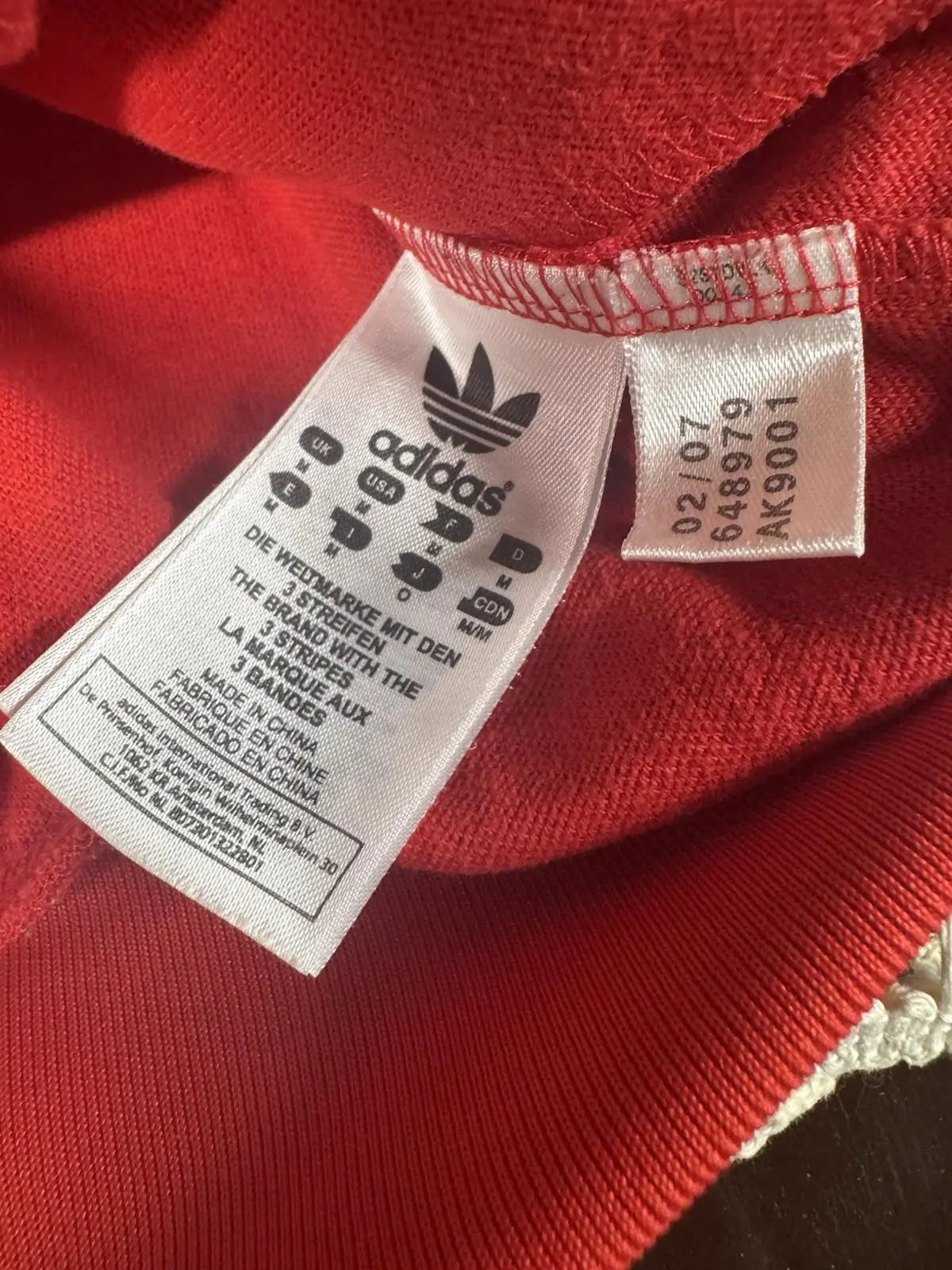 Vintage Bayern Munich Adidas Originals Men’s Tracksuit Top Medium Retro adidas