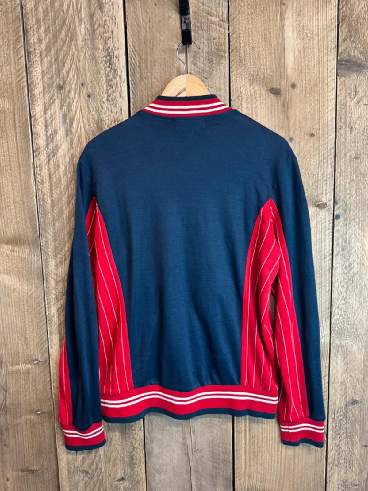 Vintage Fila Retro Tracksuit Top Jumper Jacket Mens Medium Fila