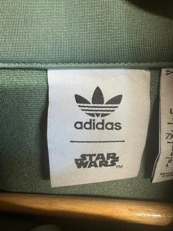 Adidas Originals Star Wars Boba Fett tracksuit top Large #606