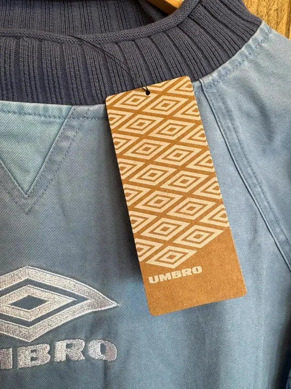 Vintage Umbro Drill Top Jumper Medium Brand New Oasis Maine Road #407