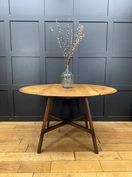 Vintage Ercol 377 Drop Leaf Table Elm Top, Extending Table Desk, Mid Century