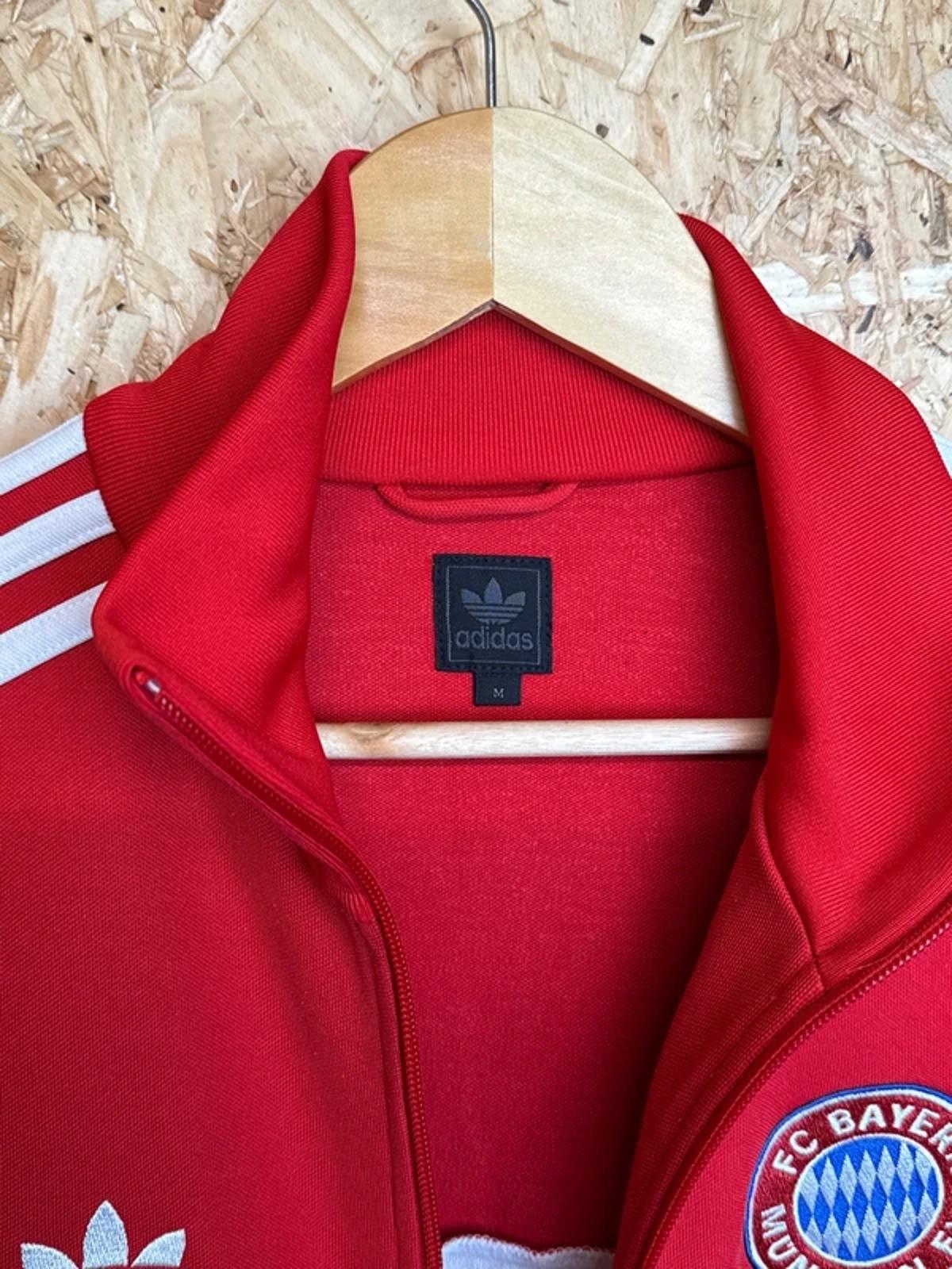 Vintage Adidas Originals Tracksuit Top Bayern Munchen Football Medium #200