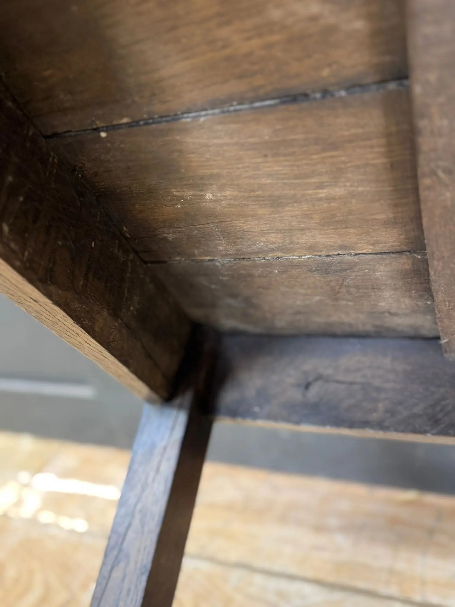 Antique Oak Slat Back Kitchen Dining Chair Primitive Country Georgian Period RUSTIC WAREHOUSE NORFOLK