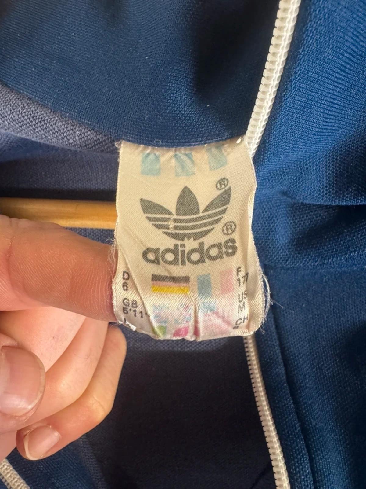 Vintage 1970's Adidas Europa Tracksuit Top Men’s Medium, Women’s 12/14 #307