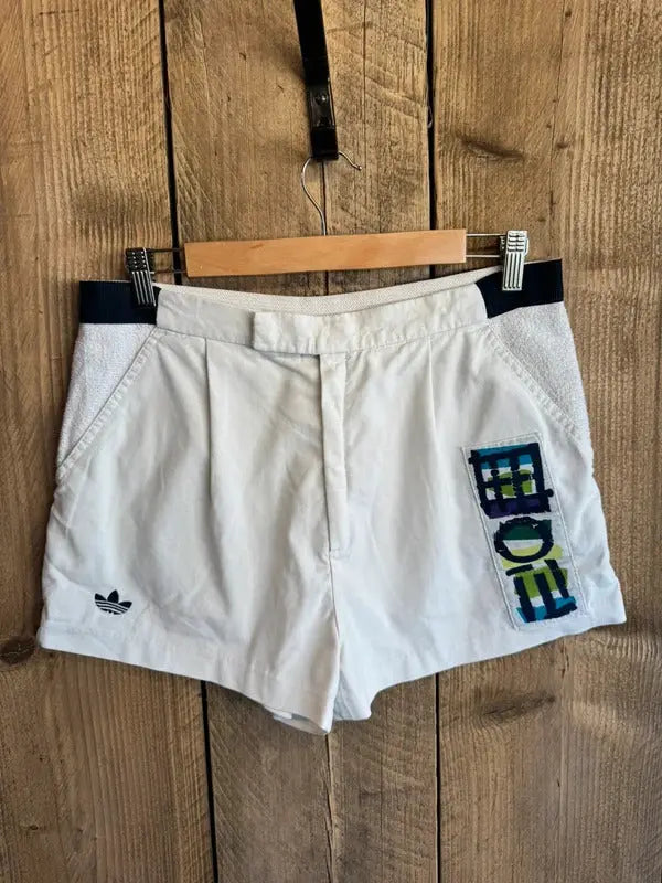 Vintage Adidas Stefan Edberg Tennis Shorts 32”