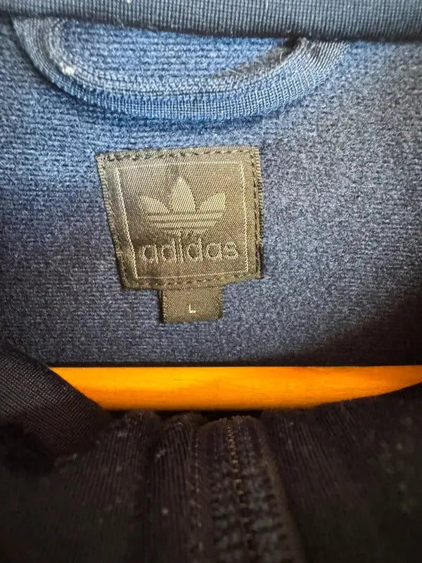 Vintage Classic Adidas Originals Tracksuit Top Jacket Large Retro Oasis #406