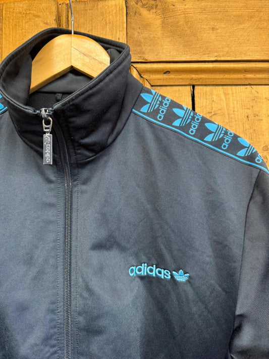 Men’s Vintage Adidas Tracksuit Top Originals Medium Trefoil