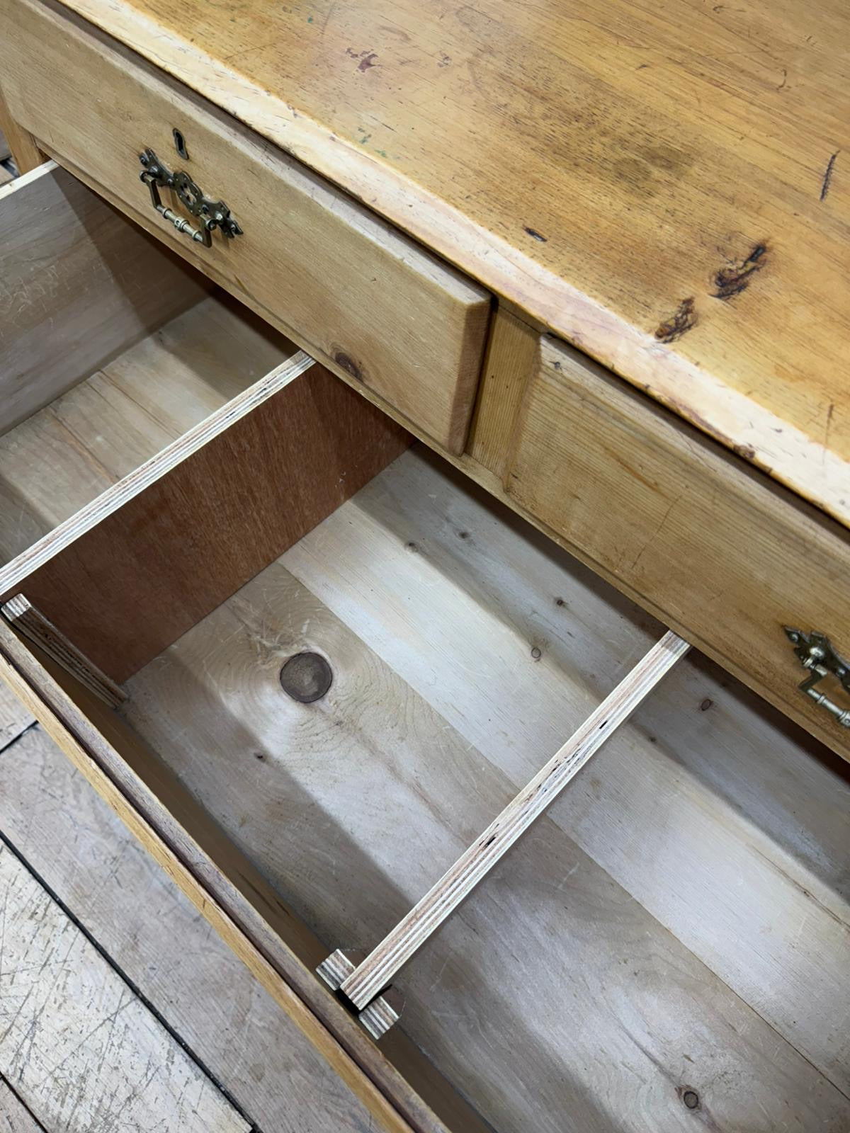 Late Victorian Rustic Pine Chest of Drawers | Antique Farmhouse Bedroom Storage