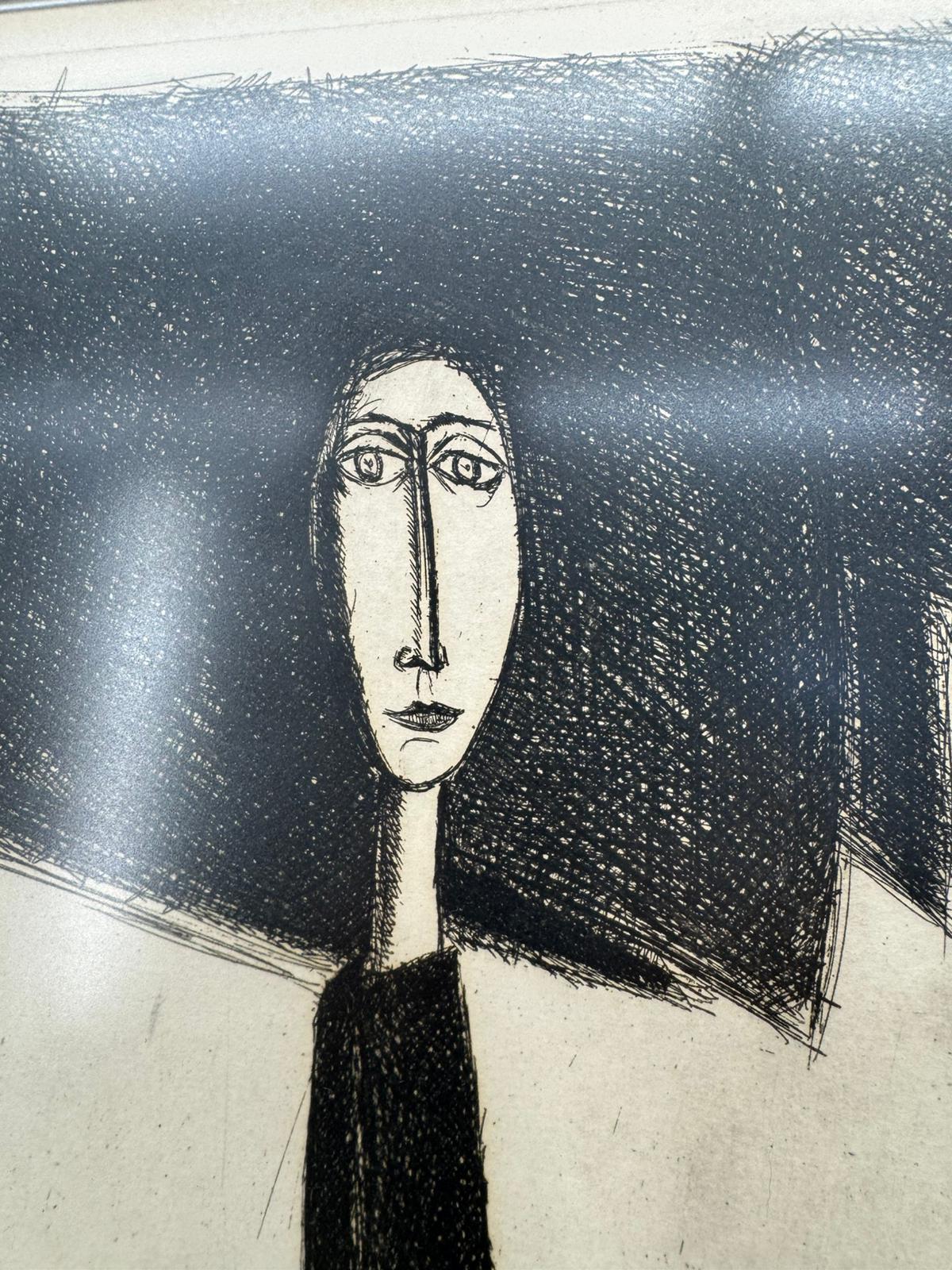 Signed Limited Edition Art Picture Print “Love Story” – Theo Humblet – Framed