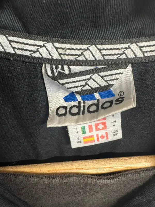 Vintage 90s Adidas Drill Top Tracksuit Jumper Sweatshirt Large #501