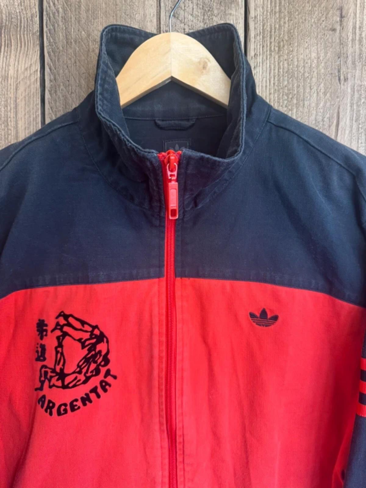 Vintage Adidas Originals Argentat Jacket Top Large Rare #321