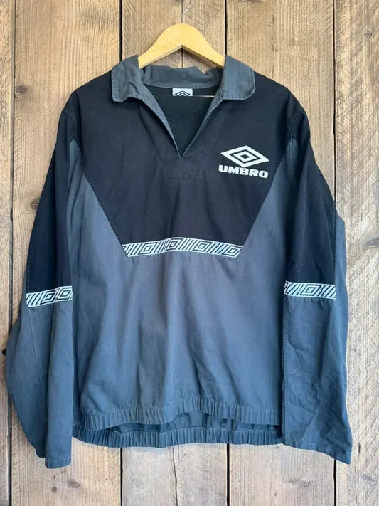 Classic Umbro Drill Tracksuit Top Jumper Sweater XL #367