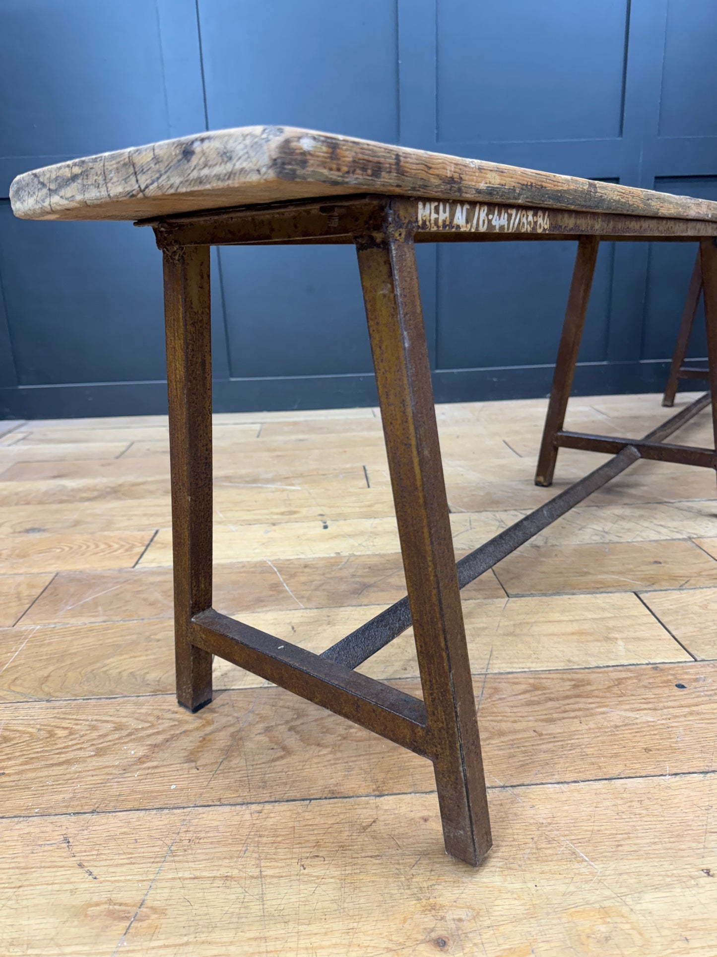 Kitchen Bench Seat / Industrial Bench / Hallway Seating / Rustic Furniture C