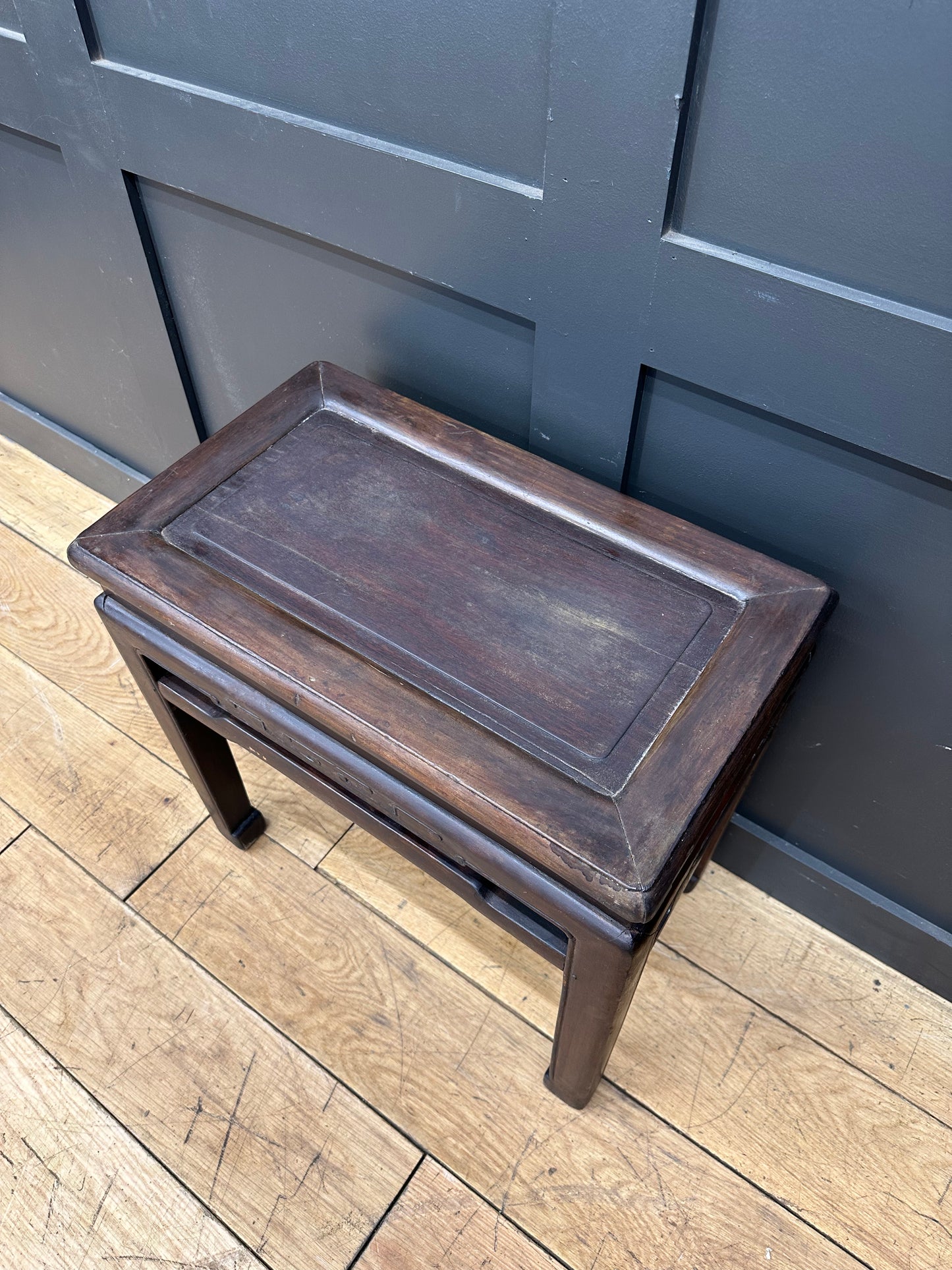 Antique Chinese Hardwood Coffee Table / Occasional Table  / Bedside (G