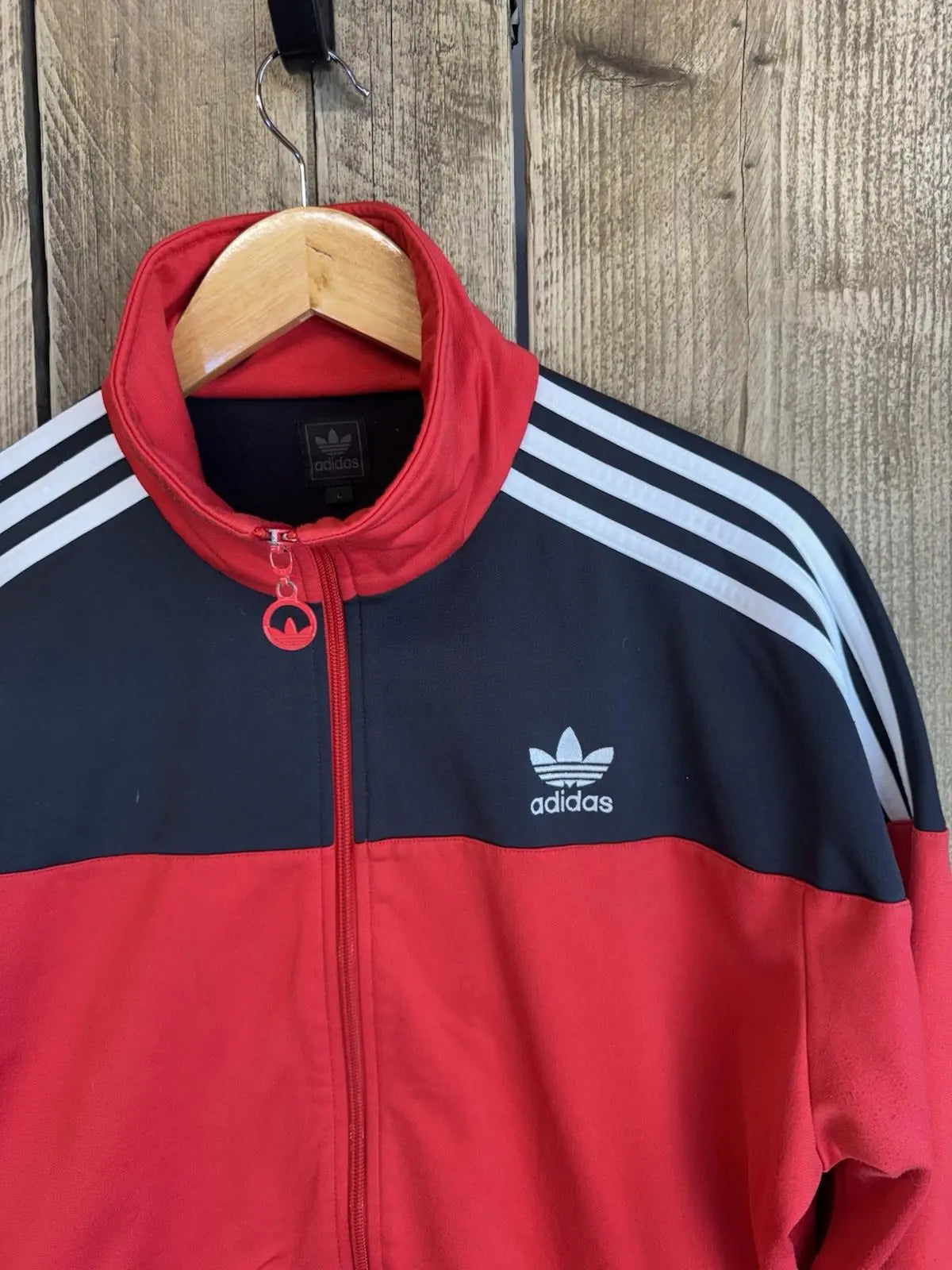 Vintage Rare Adidas Illinois Originals Men’s Tracksuit Top Large Retro adidas