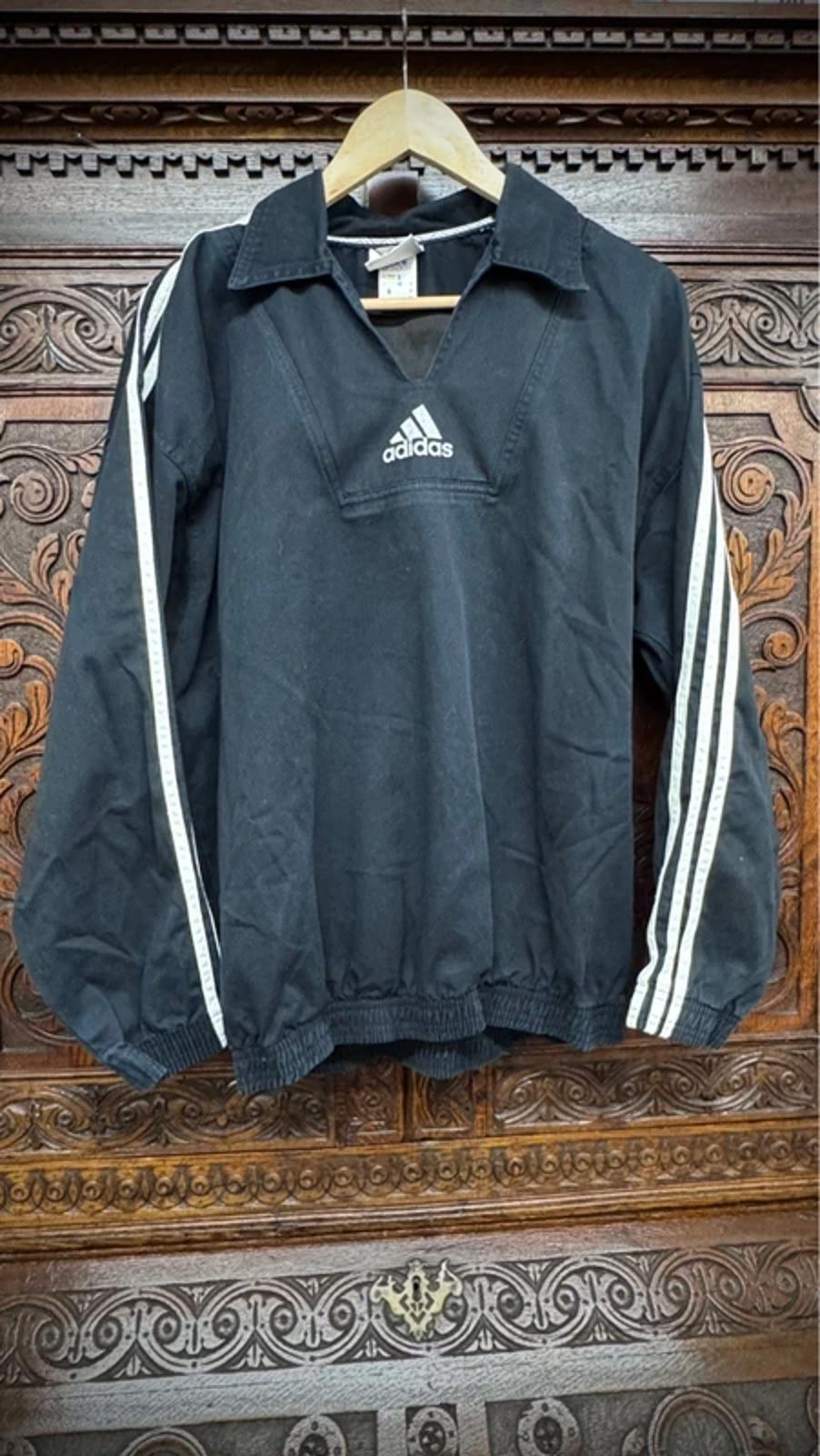 Vintage Adidas medium drill tracksuit top jumper sweater #181