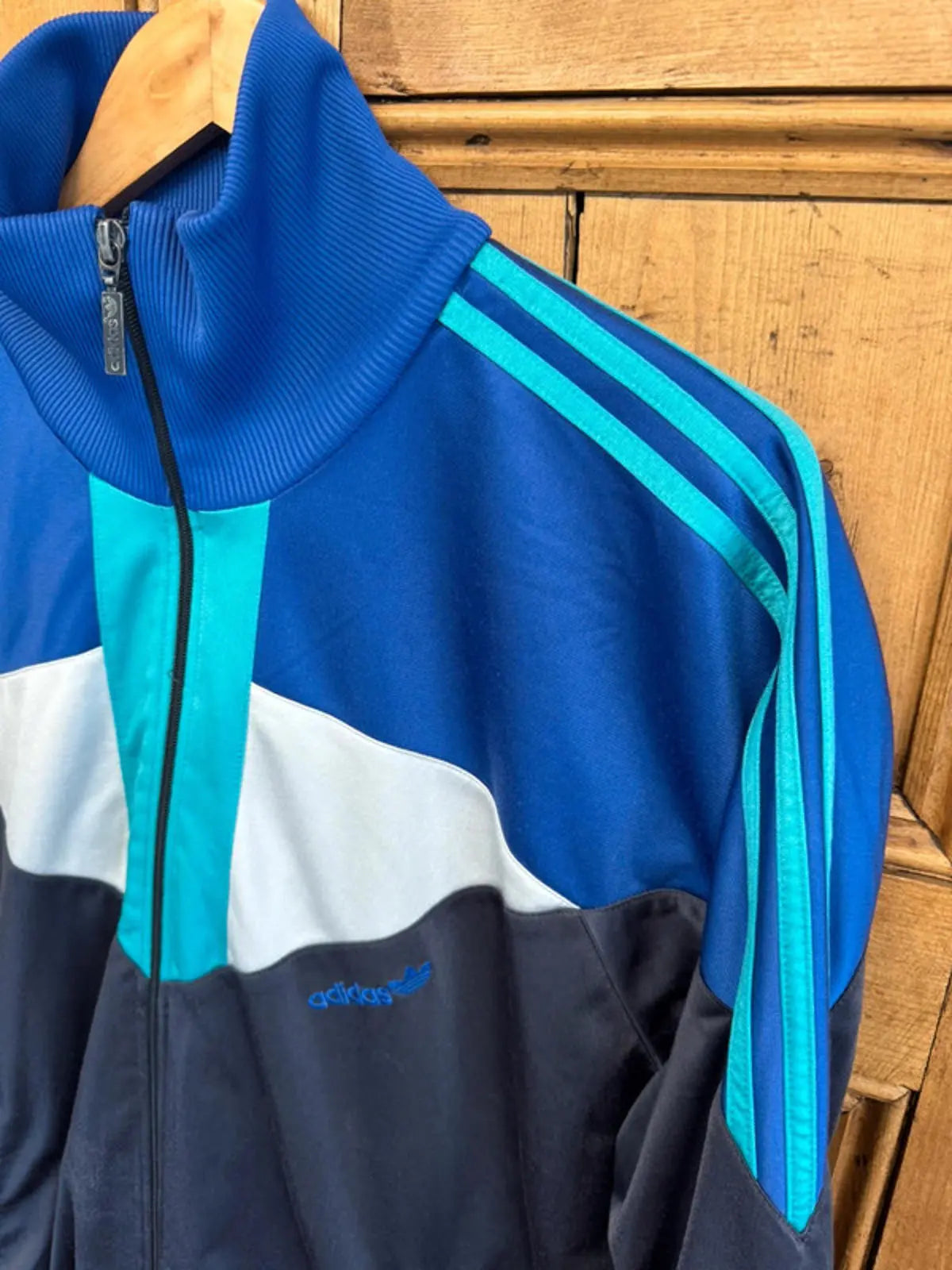 Vintage Early 90s Adidas Men’s Tracksuit Top Large Jumper Sweater adidas