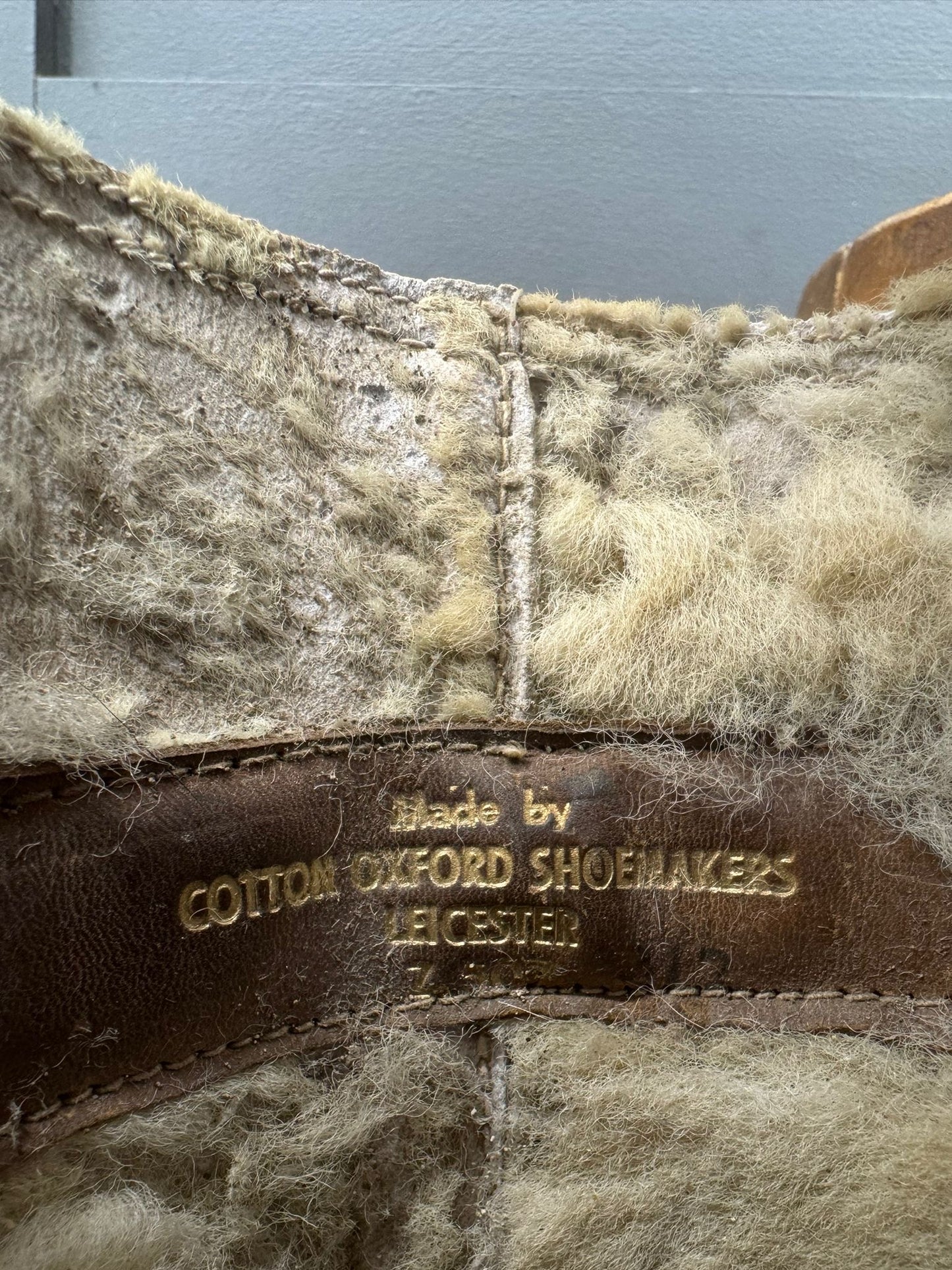 WWII Military Brown Leather Flying Army Boots with Boot Trees Jack Boots