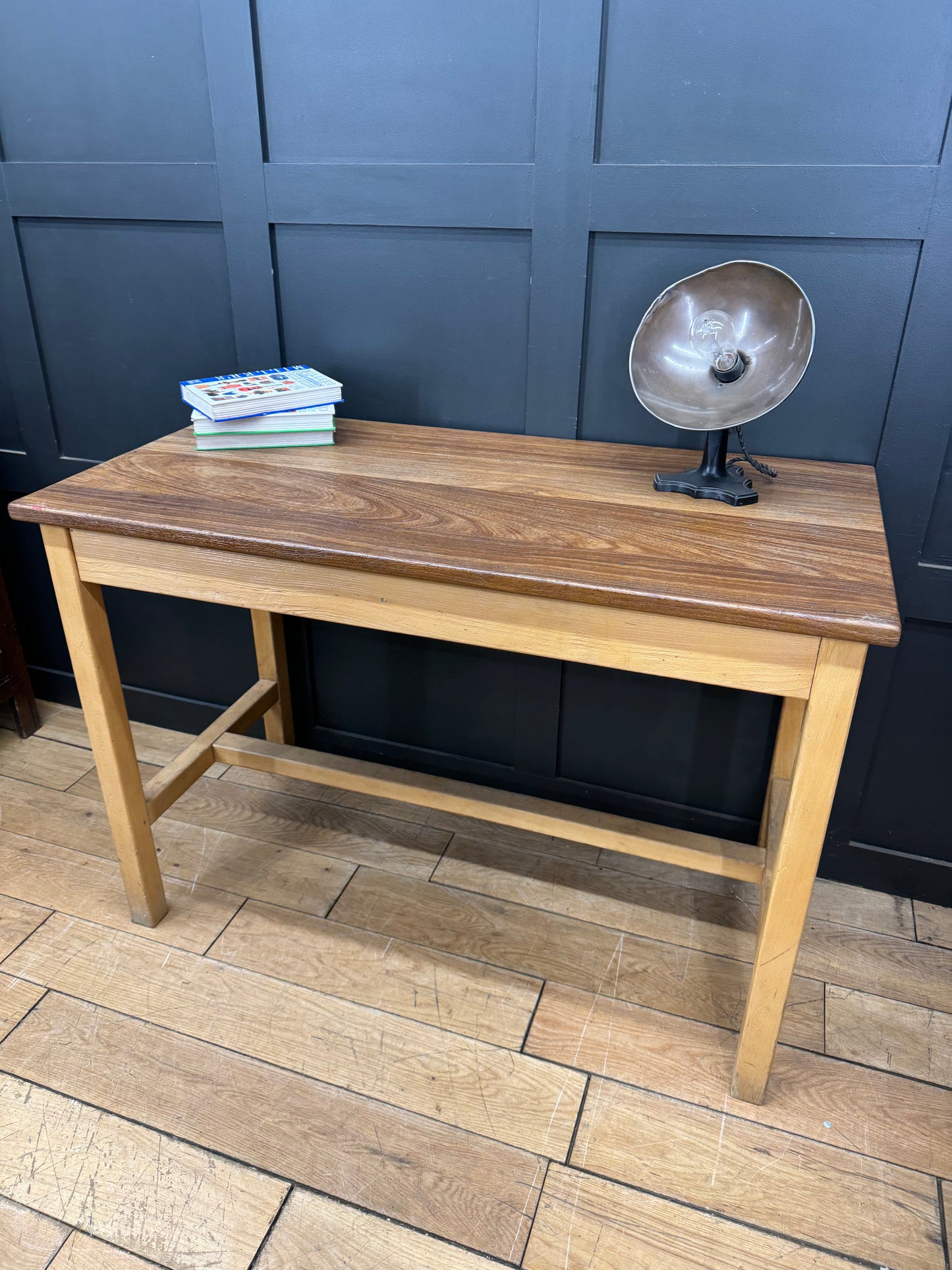 Vintage Science Bench / Dining Table  / Kitchen Table Island / School Art Bench