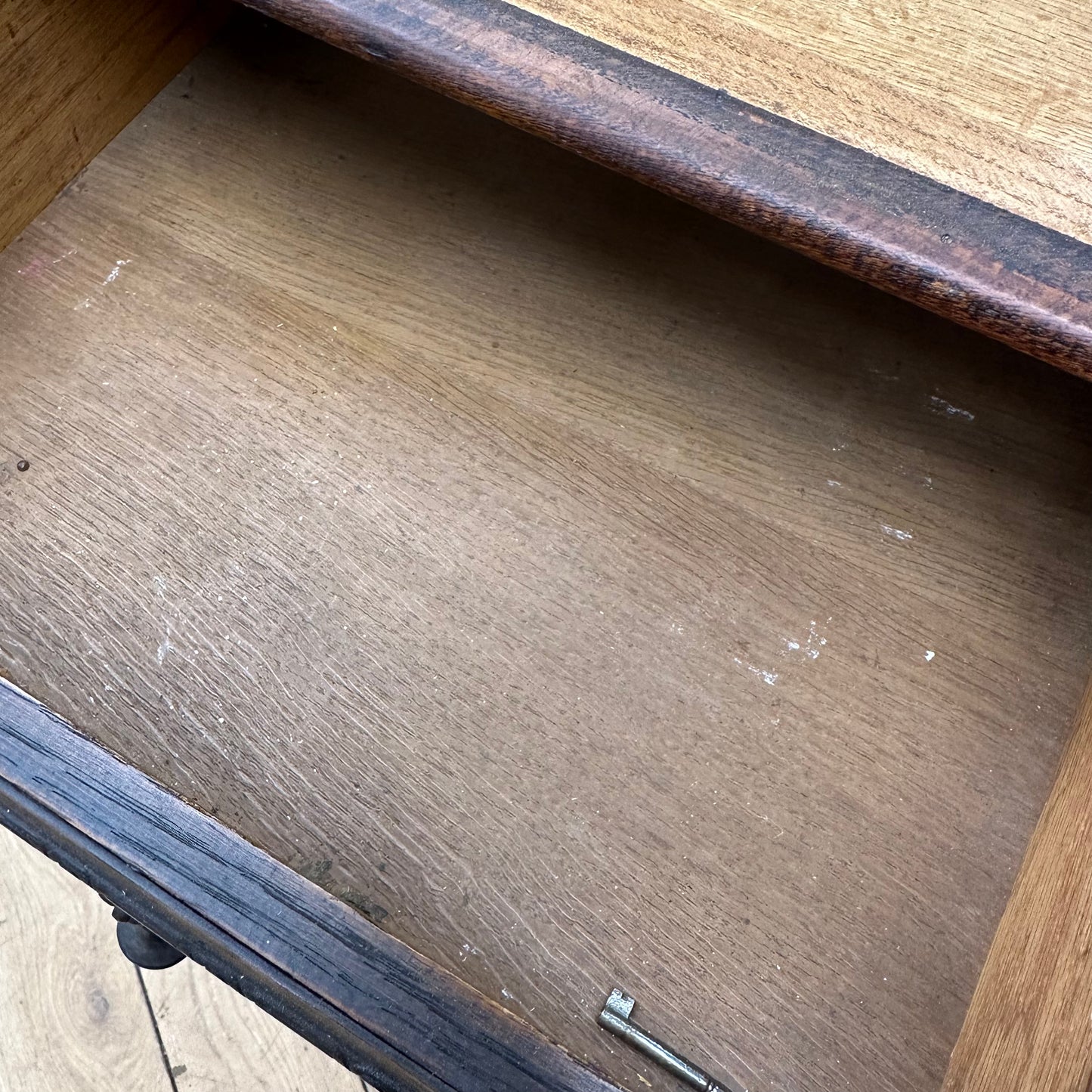 Antique Oak Dresser / Rustic Kitchen Cupboard / Buffet Server / Display Dresser