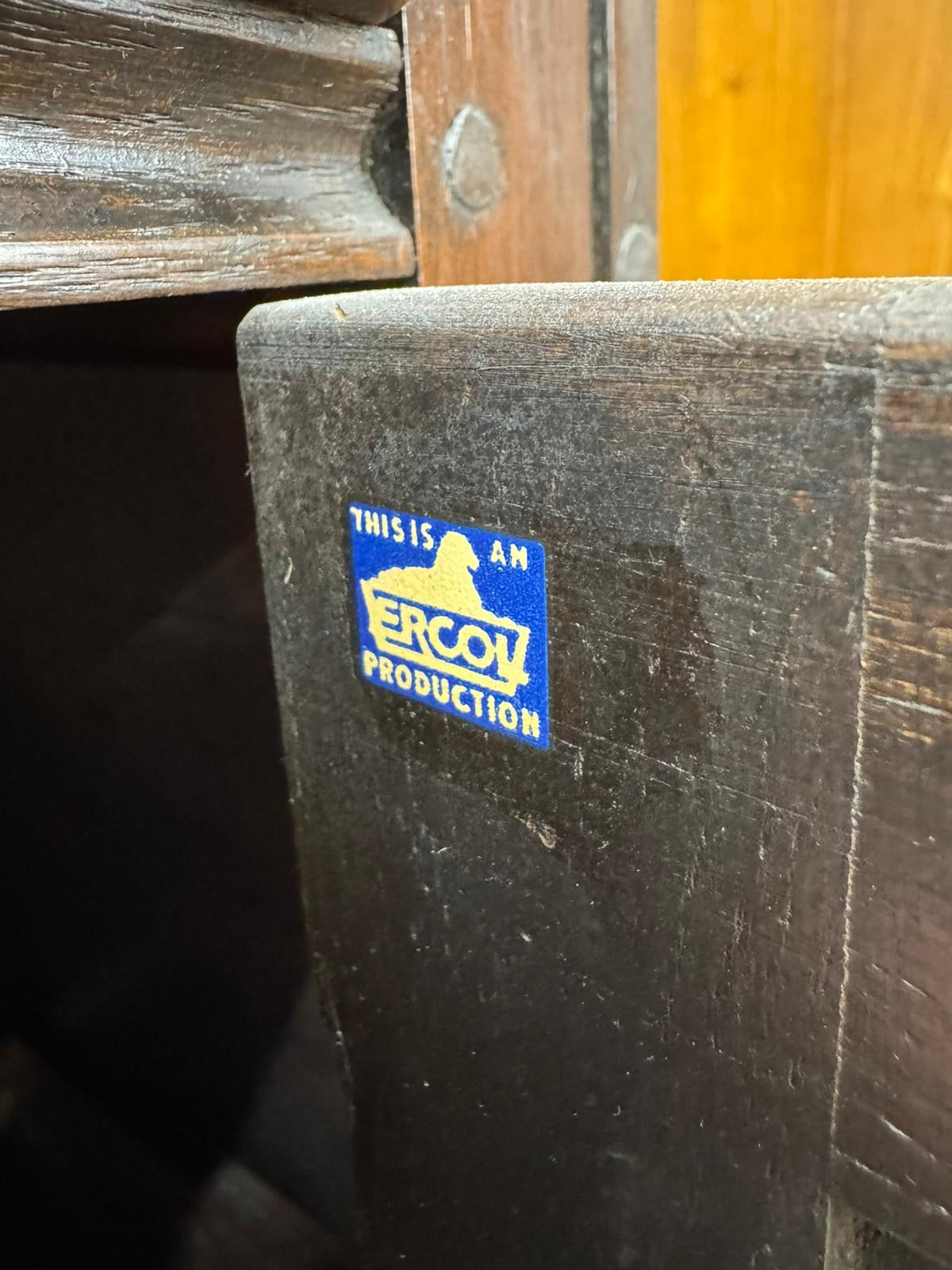 Ercol Old Colonial Solid Oak Dresser Base and Rack – Classic Vintage Storage