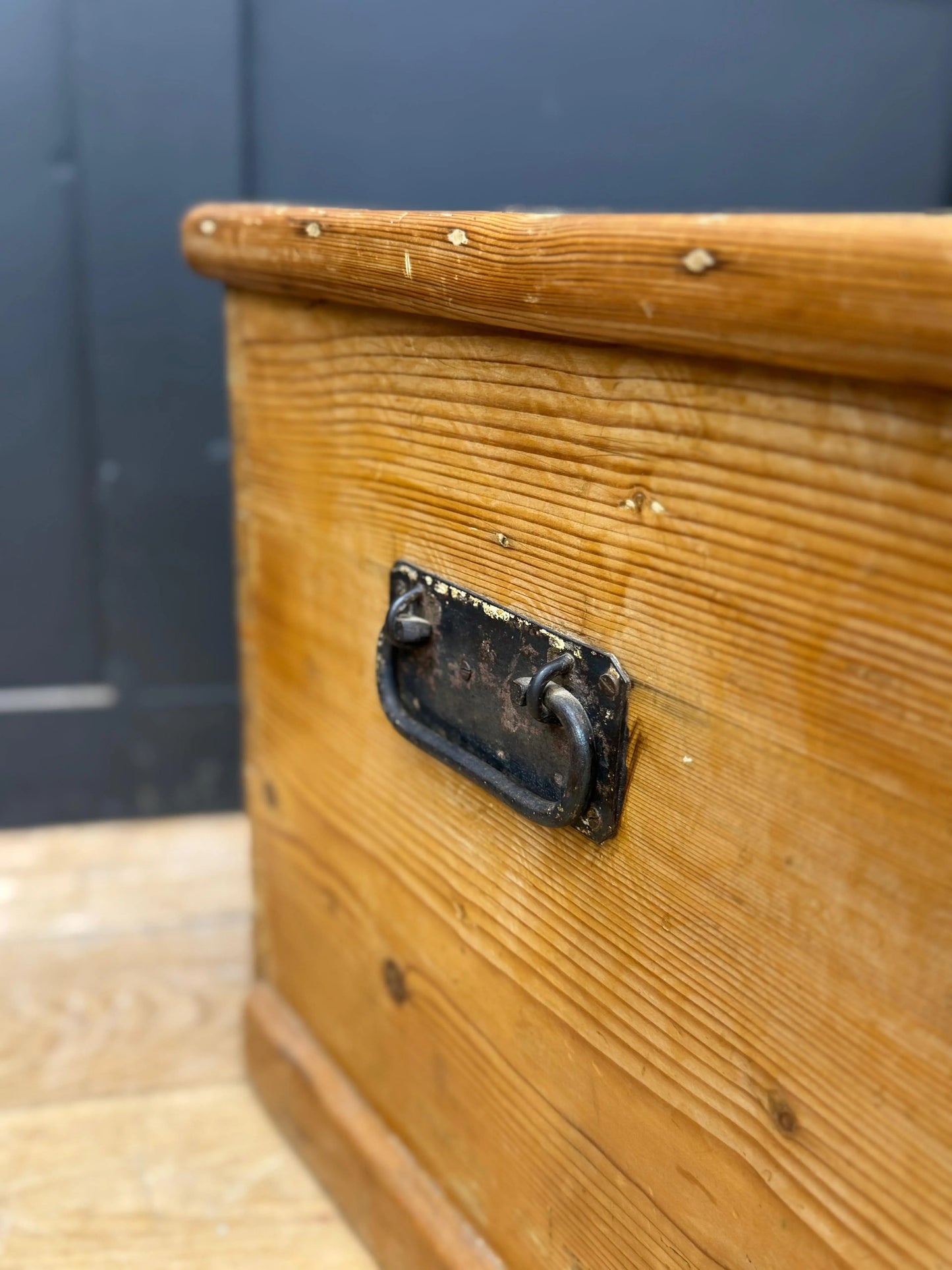 Antique Old Pine Storage Chest Blanket Box Coffee Table Trunk Bedroom Storage RUSTIC WAREHOUSE NORFOLK