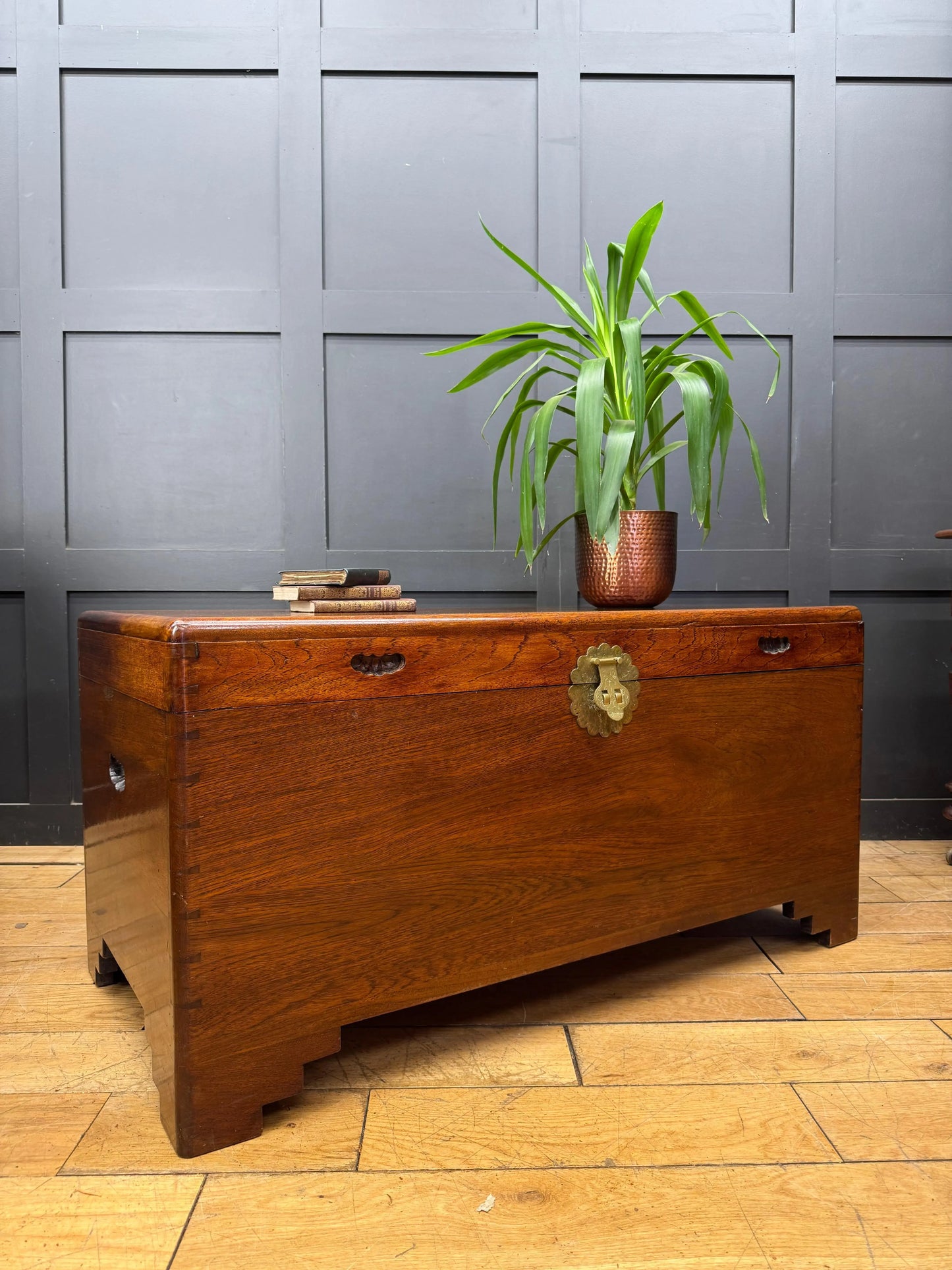 Chinese Camphor Wood Blanket Box Trunk Chest Coffee Table Lockable Storage RUSTIC WAREHOUSE NORFOLK