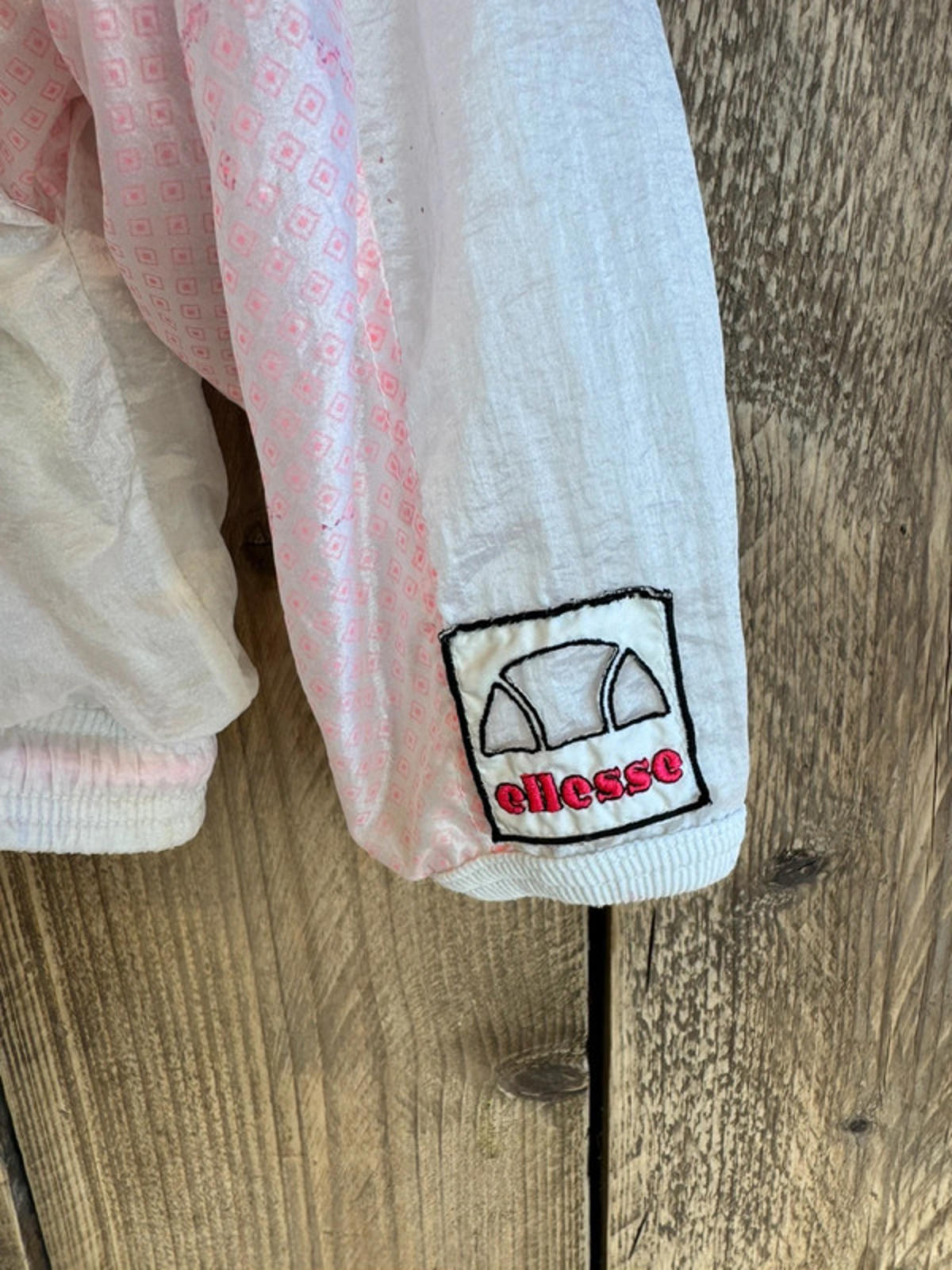 Vintage 1980s Women’s Ellesse Shell Suit Tracksuit Top 8/10