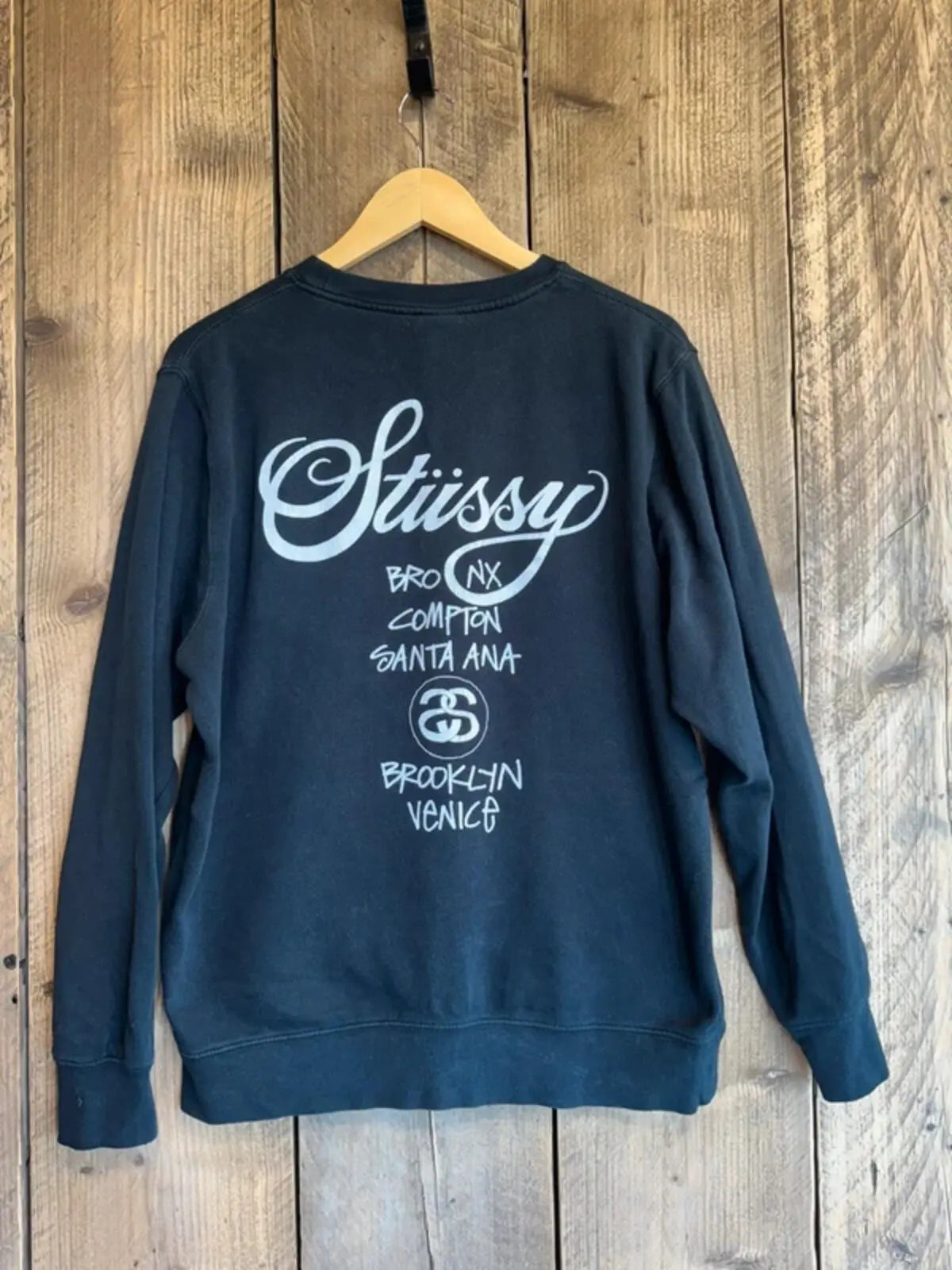 Vintage Y2K Early Stussy Jumper Made In The USA Medium #355