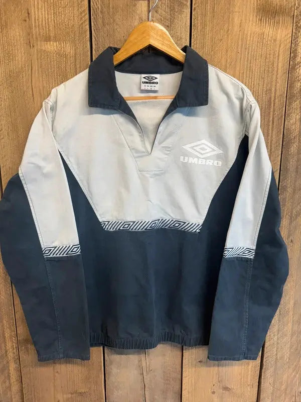 Classic Umbro Drill Tracksuit Top Jumper Sweater Large #611