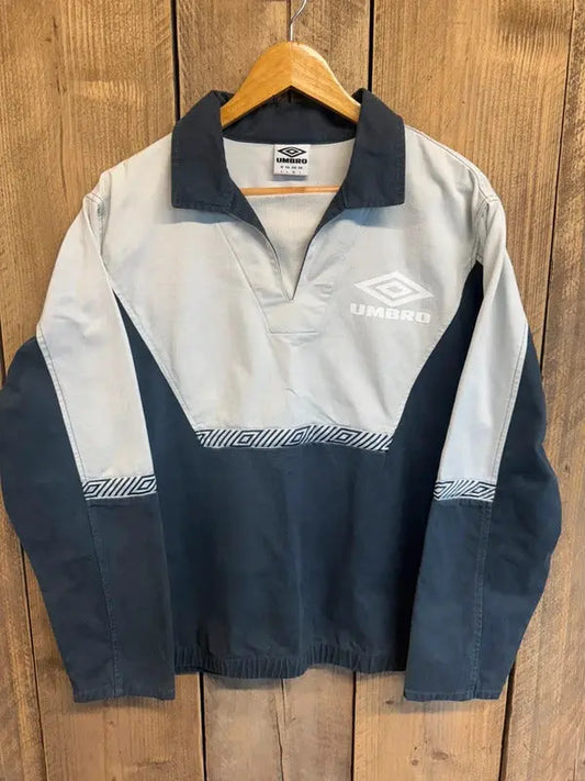 Classic Umbro Drill Tracksuit Top Jumper Sweater Large #611