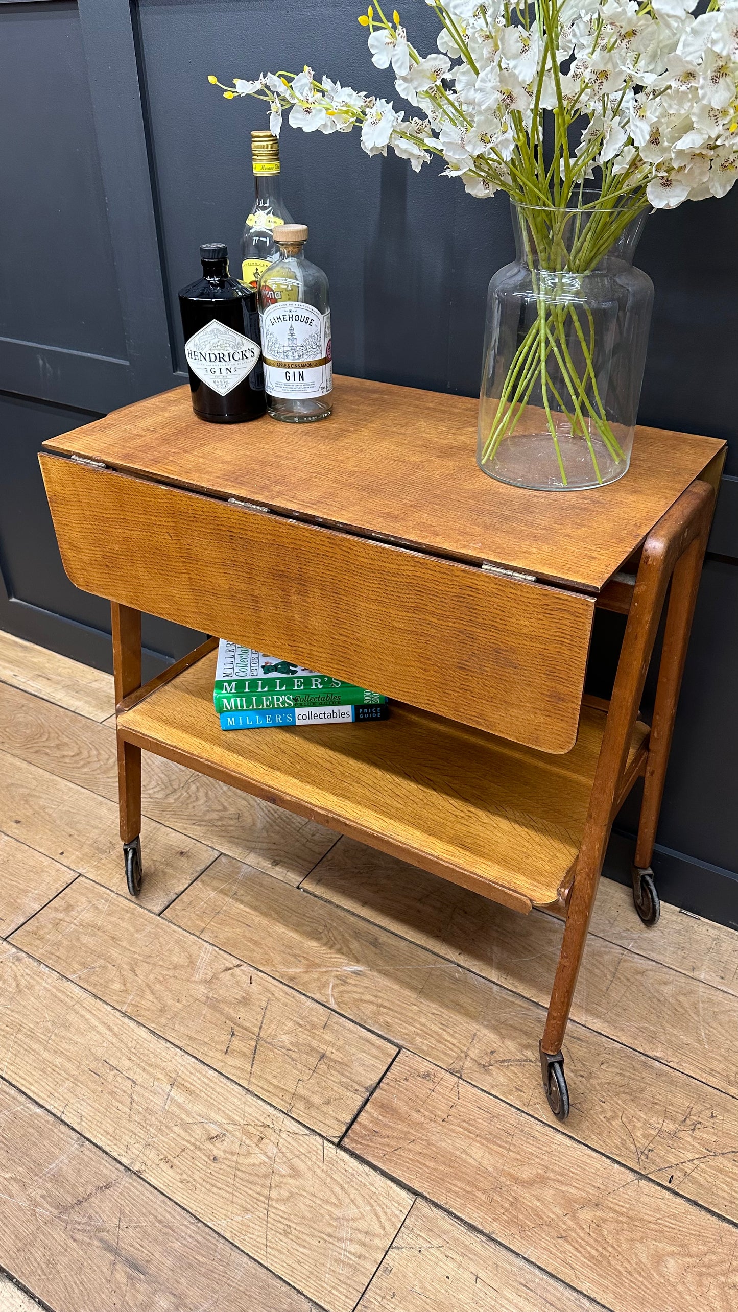 Retro Remploy Trolley - Mid Century Serving Cart - Tea Cake Cocktail Trolley